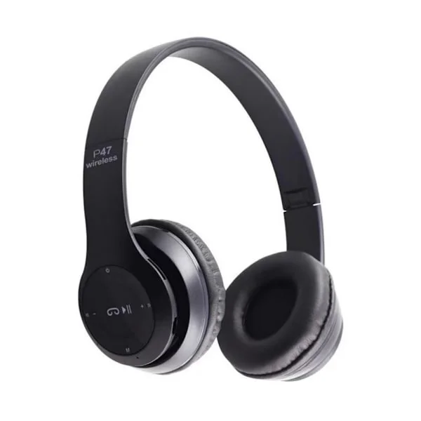 Trådlösa Uppladdningsbara Bluetooth Over-Ear Hörlurar, Högkvalitativt Ljud med Hi-Fi Stereo Audio och 40mm Element, Bluetooth 5.0 Vikbart Headset med