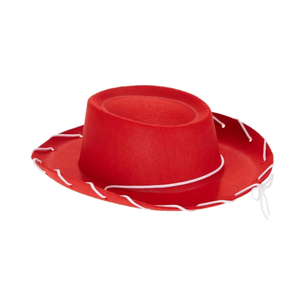 Rød Cowboyhatt for Barn