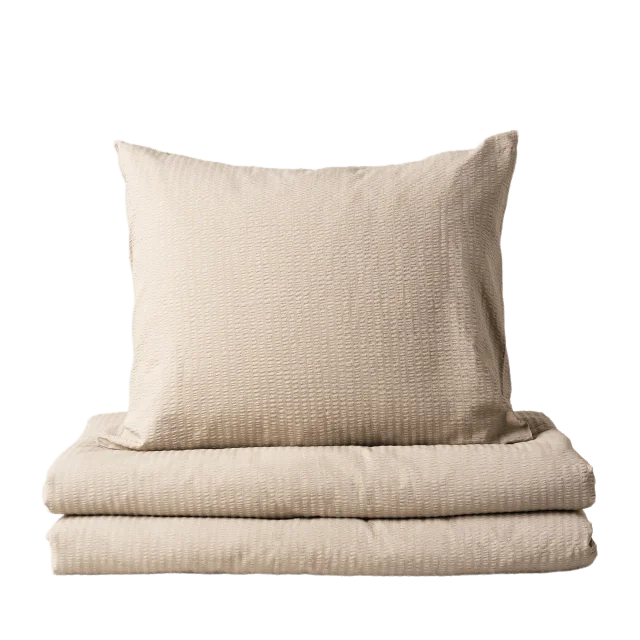 Åhléns Home Bäddset BÄCKEBÖLJA 150x210 cm Sängkläder Beige ONESIZE