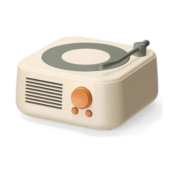 Retro Bluetooth-høyttaler, Bluetooth-høyttaler i gammel klassisk stil, bærbar Bluetooth-høyttaler, retro Bluetooth-høyttaler