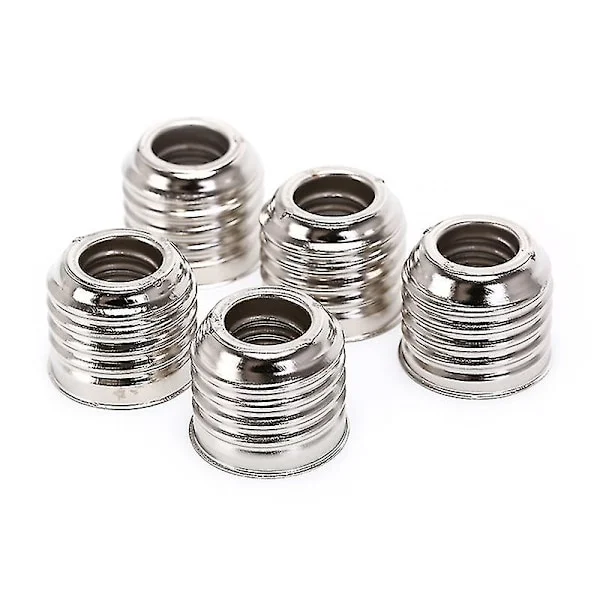 5x E27 til E14 Pæresokkel Konverter Adapter
