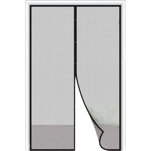 Magneettinen hyttysverkko oveen, parvekkeelle, terassille, kellariin - Helppo asennus - 80 x 210 cm