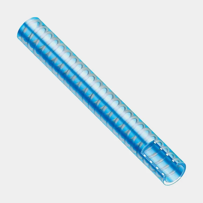 Water hose Shields 146, PVC vacuum spiral hose, Ø38 mm (internal) / Ø46 mm (external), 1 meter, transparent