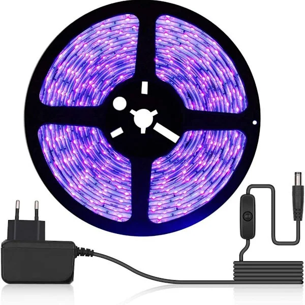 [RM]5 m UV LED-strip 300 LED selvklæbende