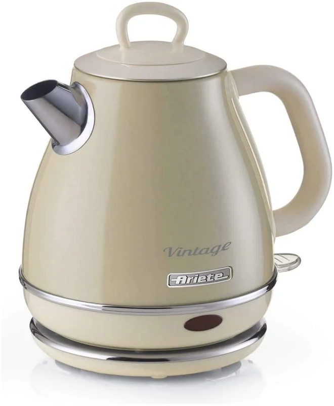 Ariete Ariete 2868 KETTLE VINTAGE 1 LT. Beige - Vattenkokare med snabb uppvärmning
