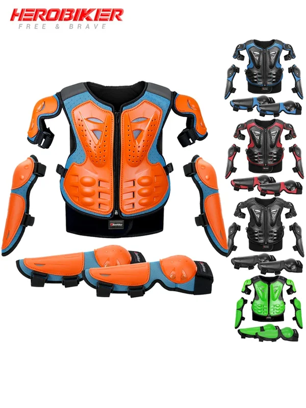 AliExpress - Armure de Moto gilet Protection Motocross armure corporelle veste Armures de Protection genouillères d'équitation Moto armure complète 