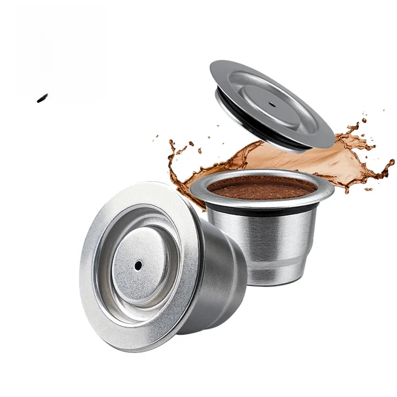 AliExpress - Kaffeekapsel wiederverwendbare Pods für Nespresso Edelstahl-Kaffeefilter Espresso Crema Pod Hersteller neues Upgrade