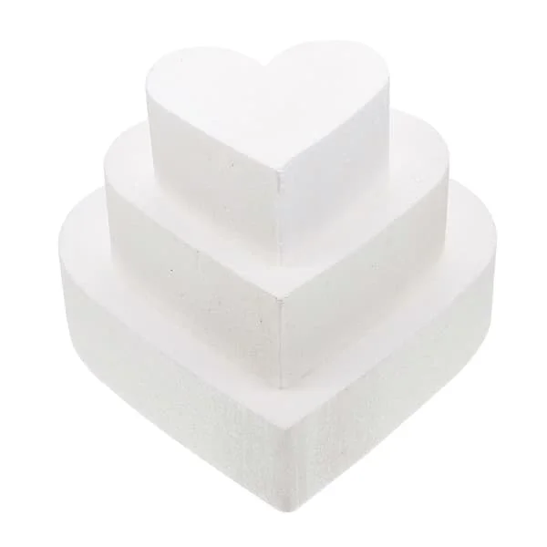 1. hääkakun jalusta Styrofoam Dummy -kakku Harjoitus Sydän Styrofoam -kakku Kultainen kakun jalusta Vaahtomuovikakkuvuoat