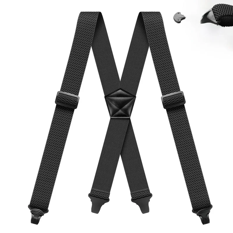 AliExpress - Bretelles de Surintendant artificiel astiques Réglables X-Back pour Homme, Bretelles de Travail RapDuty avec 4 Fermoirs à Pince en 