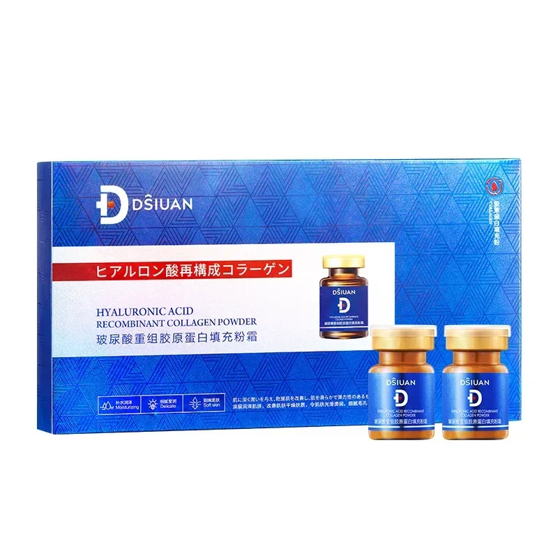AliExpress - 12PCS Hyaluronsäure Essenz Kollagen Füllung Pulver Creme Rekombinant Reparatur Feuchtigkeitsspendende Straffende Bleaching Hautpflege