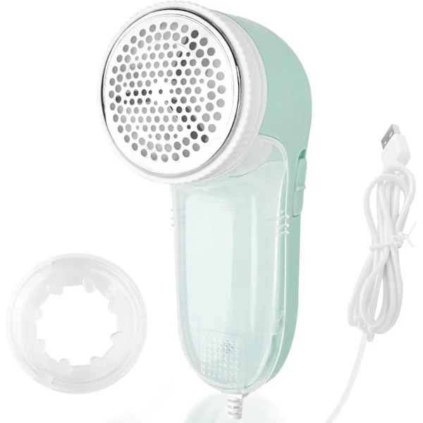 Electric Lint Remover with 3 Holes and 3 Stainless Steel Blades, Can Be Used for Clothes, Sofas, Sheets, Curtains, etc.