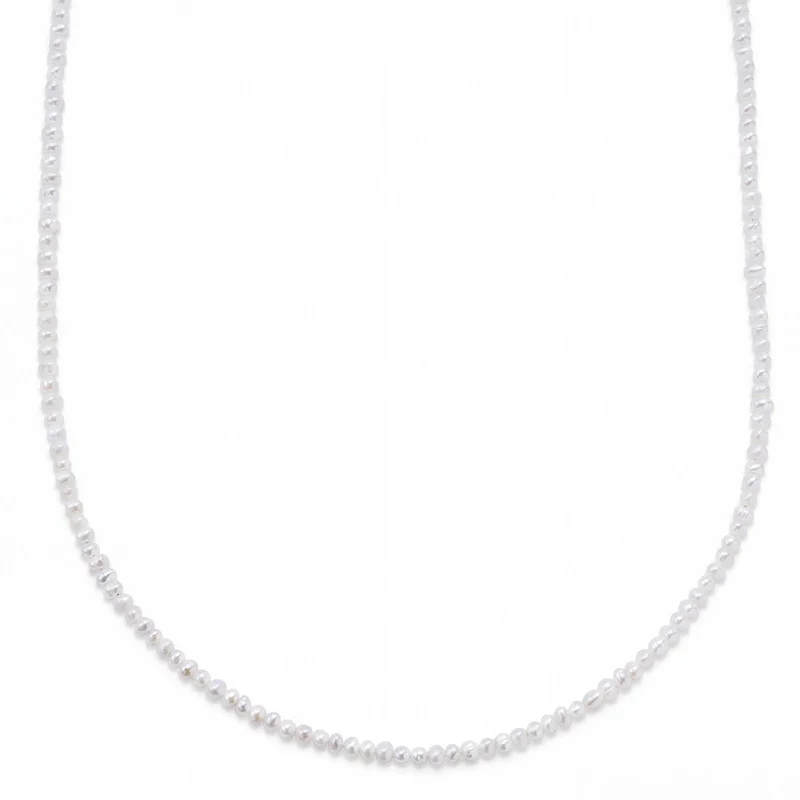 Pearlmania | Freshwater Pearl Soft Tide Necklace for Men - Pearl Necklaces