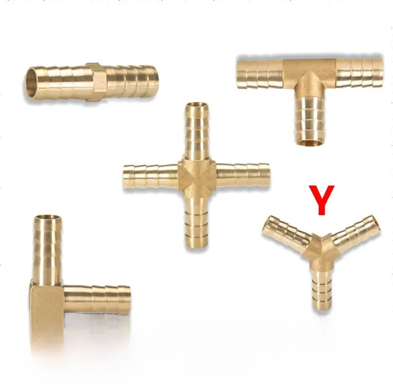 AliExpress - Raccord de tuyau en laiton 2 3 4 way connecteur pour 4mm 5mm 6mm 8mm 10mm 12mm 16mm 19mm tuyau en cuivre pagode raccords de Tube d'eau