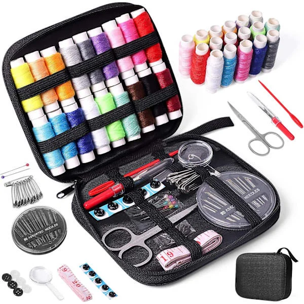 Portable Sewing Accessories Travel Case for Home and Travel