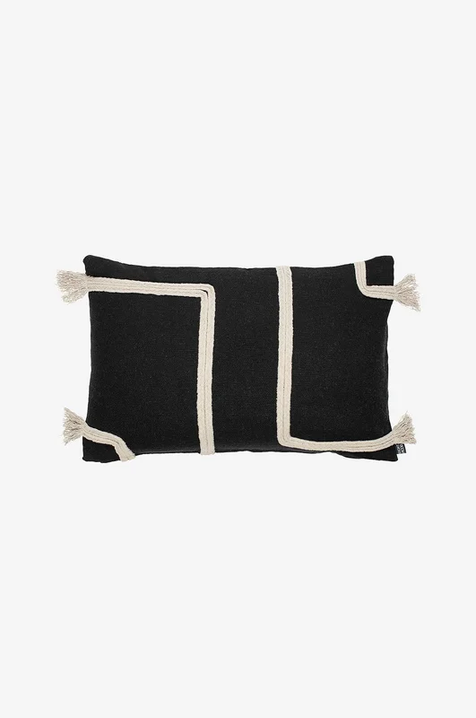 Eightmood - Putetrekk, Viale 40x60 cm - Svart - Pynteputer & putetrekk - Fra Homeroom