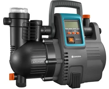 Gardena Comfort Pumpautomat 5000/5E LCD - Tryckpump för medelstora hus & trädgårdar