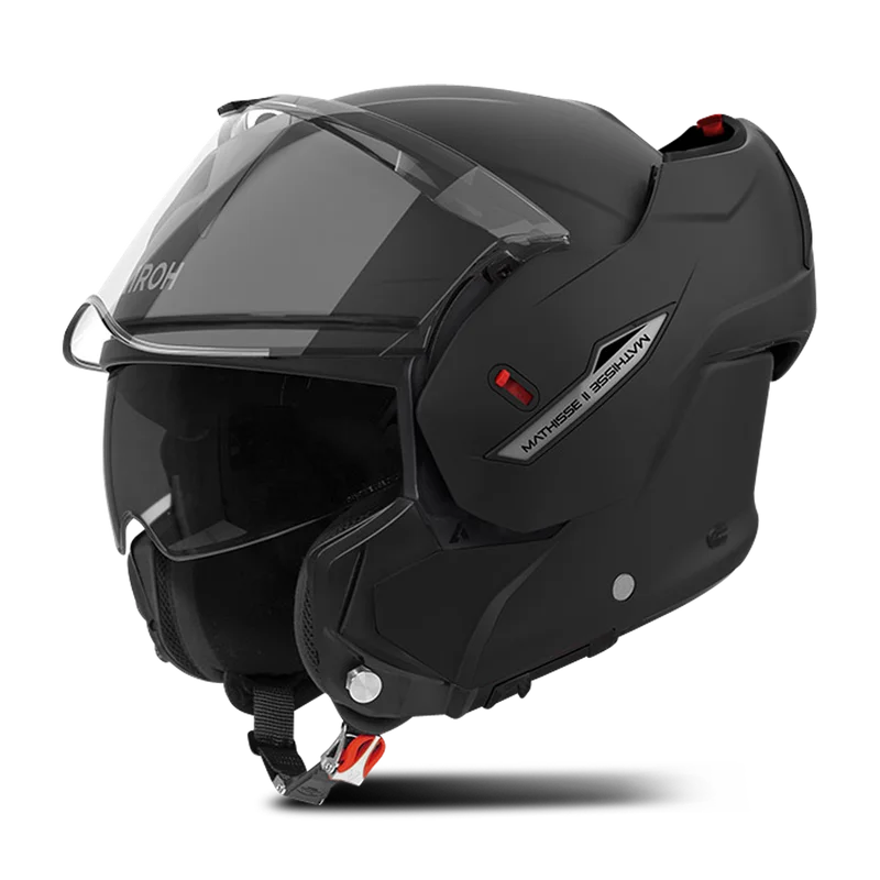 Modulaire Helm Airoh Mathisse II Mat Zwart M