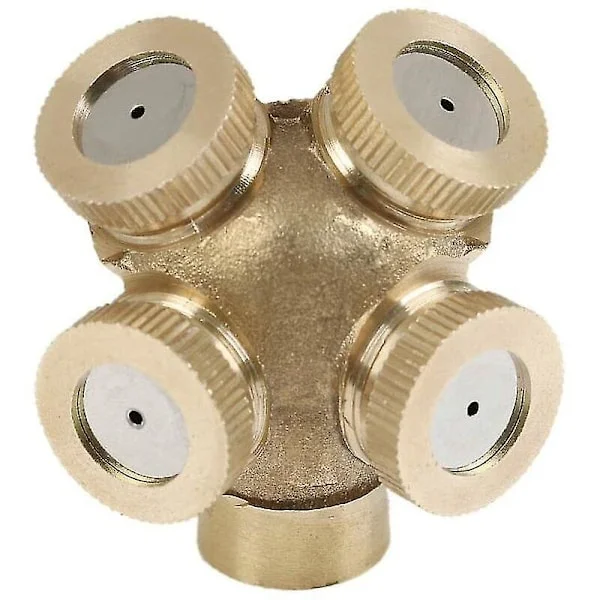 Hull Profesjonelle Messing Sprøyte Mist Maker Dyser Hage Sprinkler Vann Slange Kobling Kobling For Hagebruk Og Jordbruk