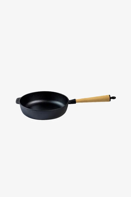Carl Victor - Haudutuspannu valurautaa, halkaisija 25 cm - Musta - Paistinpannut & grillpannut - - Homeroom
