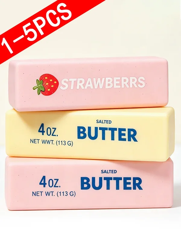 AliExpress - 1/2/3/4/5 Stück Butter-Stick Squishy Spielzeug, langsam aufsteigendes Spielzeug, Butter-Bar-Ziegel, Squishy Fidget Spielzeug, Anti-Stress