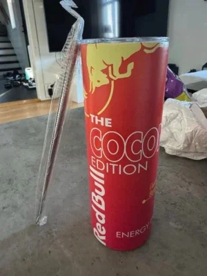 Red Bull Orange / Röd Termosmugg 0.6L