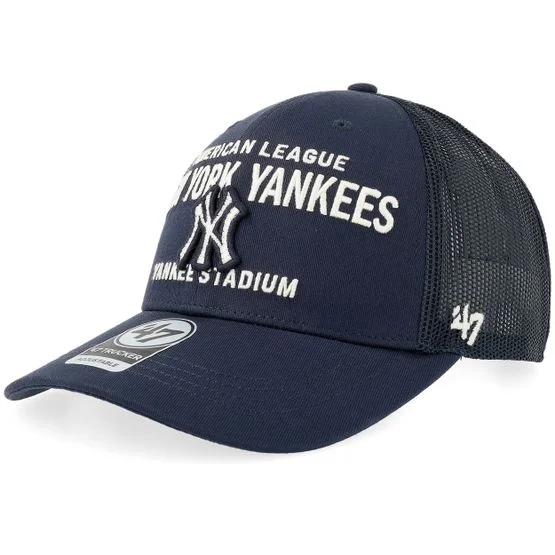 47 Brand - MLB Ble trucker Czapka Z Daszkiem - New York Yankees Contemporary Navy Trucker @ Hatstore