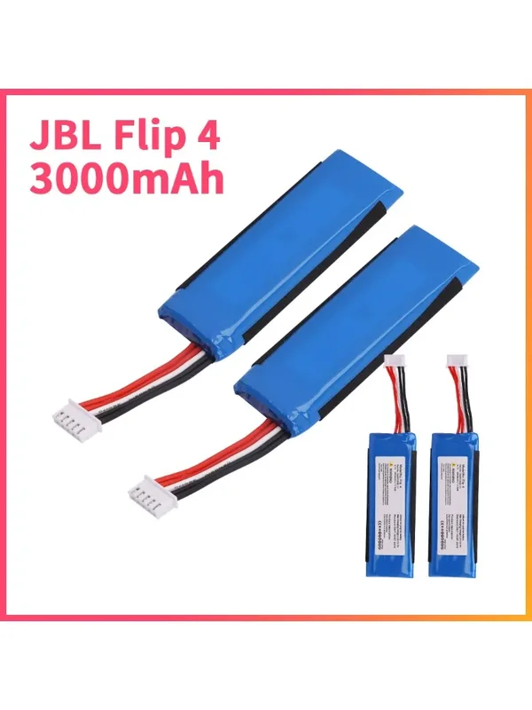 AliExpress - Batterie 3.7V 3000mah Flip 4 pour nouveau remplacement GSP872693 01 pour batterie JBL Flip 4/Flip 4 édition spéciale 1-5 pièces