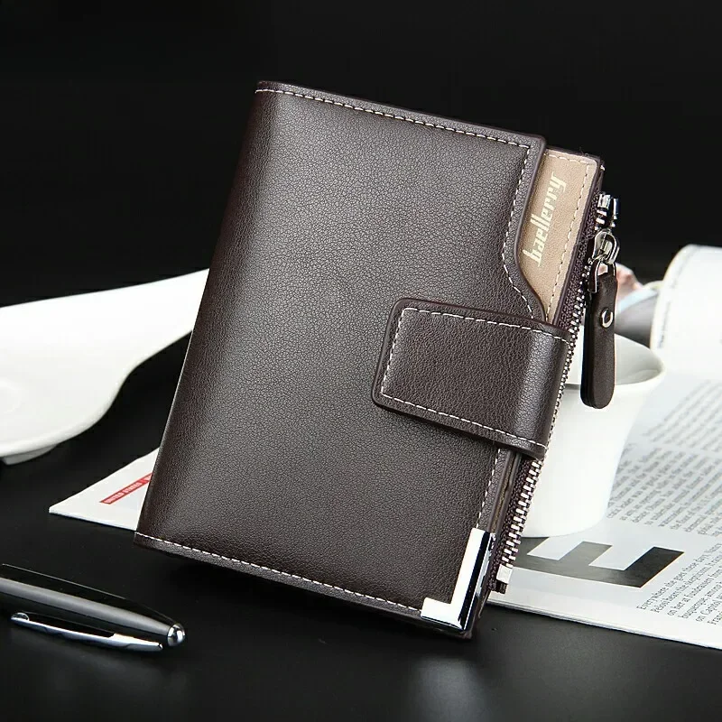 AliExpress - Baellerry court luxe hommes portefeuilles fermeture éclair monnaie poche porte-carte homme portefeuille pochette porte-Photo marque homme