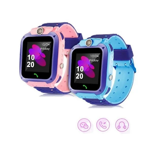 Smartwatch med 4G SIM-kort til børn - 4G Smartwatch WIFI Tracker Stemmechat Videoopkald Overvågning Drenge Børn Smartwatch