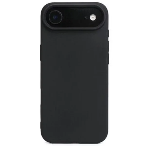 iPhone 17 Air Matt Svart Silikon Skal