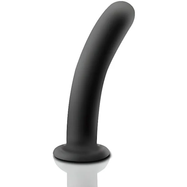 Massageapparat, mjuk silikon anal dildo, slät svart anal dildo, intima sexleksaker för män - Liten typ