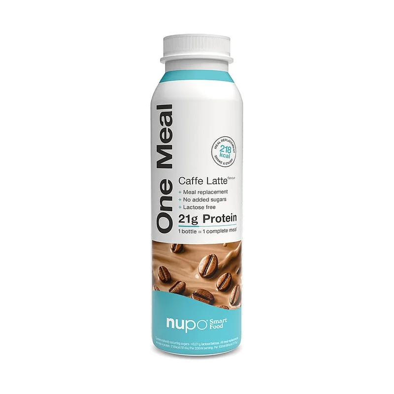 2 for 45 kr., Nupo +Prime RTD Caffe Latte Happiness 330 ml, Sport & Velvære, Vægtkontrol, Kost- Og Måltidserstatning