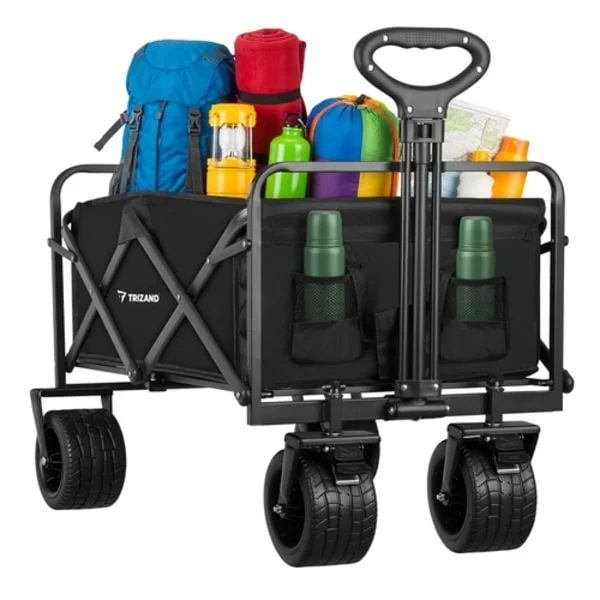 Hopfällbar Transportvagn / Skrinda - Vagn - Max 100 kg