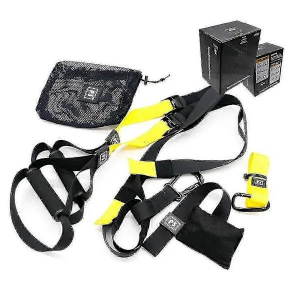 【BQ】Th25 Pro Suspension Trainer Stropper Hjemmegym Fitness Modstandsbånd Til Trx Træning