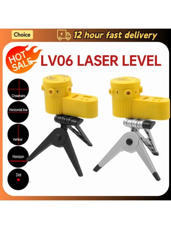 AliExpress - Règle de niveau Laser 4 en 1, règle de mesure Laser, outils de niveau horizontal etrtical avec trépied, outils de niveau Trena Laser