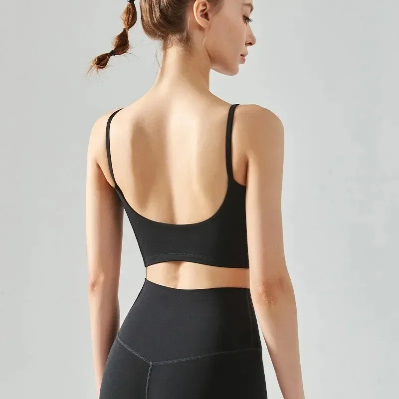 AliExpress - Sport-BH-Oberteil für Damen, Push-Up, fest gepolstert, Push-Up-Oberteile, Fitnessweste, Laufen, Fitness-BH, Yoga, atmungsaktive 