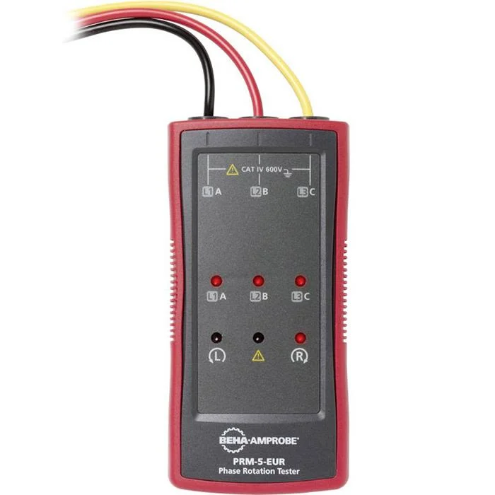 Beha-Amprobe PRM-5-EUR Fasföljdsprovare, Mätinstrument