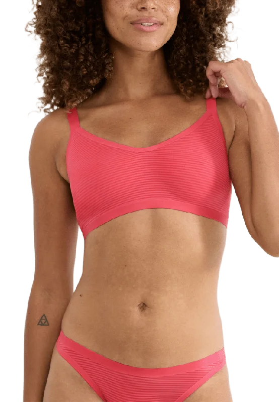 Sloggi ZERO Feel Air Bralette Bh Dam Röd S
