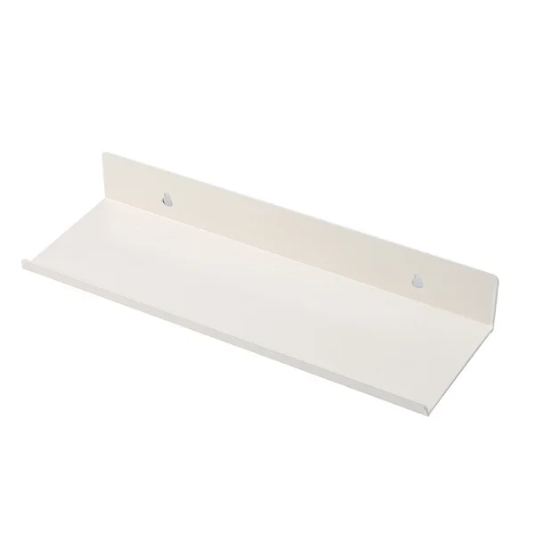 2 stk. hvite vegghyller, flytende vegghyller for soverom, bad, kjøkken, stue, kontor (30 cm, hvit)-XF14-