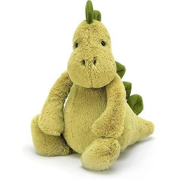 Jellycat Bashful Dino - Gosedjur, Medium 30 cm Dinosaurie Plyschleksak, Klassisk Gåva till Barn Medium 30cm
