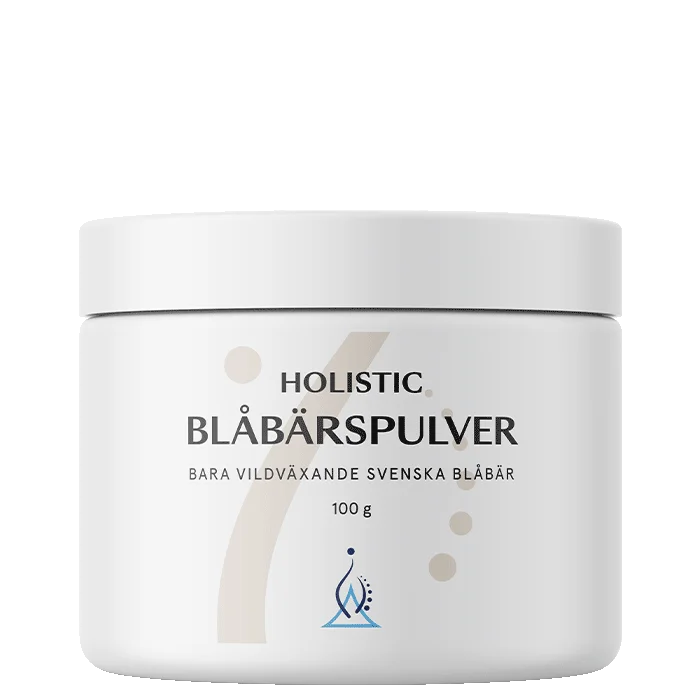 Holistic Blåbärspulver 100 g