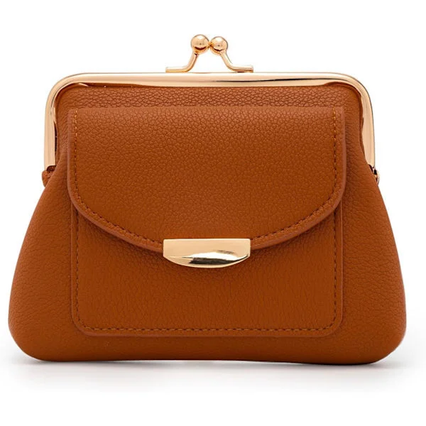 Coin Purse with Credit Card Slot, Kiss Lock Coin Purse for Women, Large Capacity Coin Bag, Change Wallet, Cute Car Coin