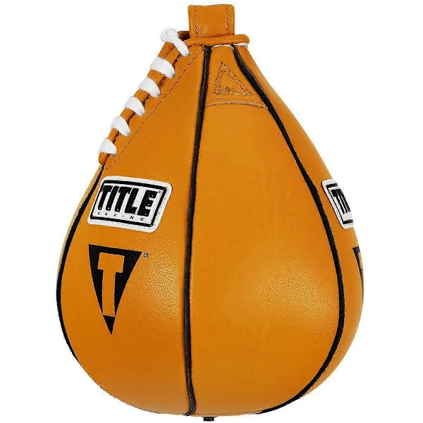 Title Boxing Læder Speed Bag Trænings Boksepude