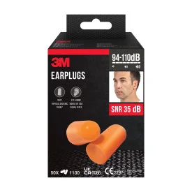 3m - Ørepropper mykt skum 35dB