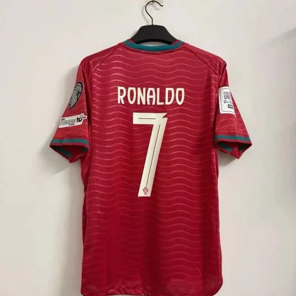 2026 FIFA World Cup USA-Canada-Mexico Portugal National Team Jersey #7 Ronaldo Jersey Fan Edition Kit