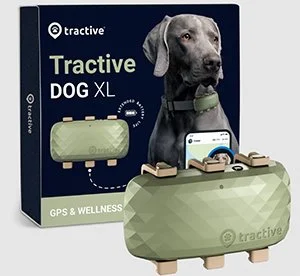 Tractive GPS Tracker XL Hund - Grøn