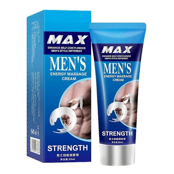 Tjockare Längre Stark För Män, Erektionskräm För Män Längre Tid 60ml