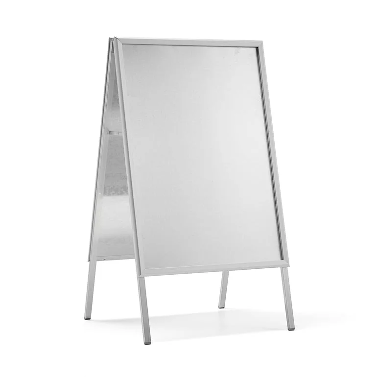 Gatupratare / Skyltställ, 700x1000 mm, aluminium