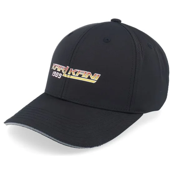 Karl Kani - Negro adjustable Gorra - Night Rider Reflective Cap Black Adjustable @ Hatstore