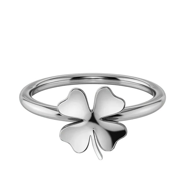 Edblad Lucky Mini Ring Steel Ringar Dam Silver M 17,5 mm